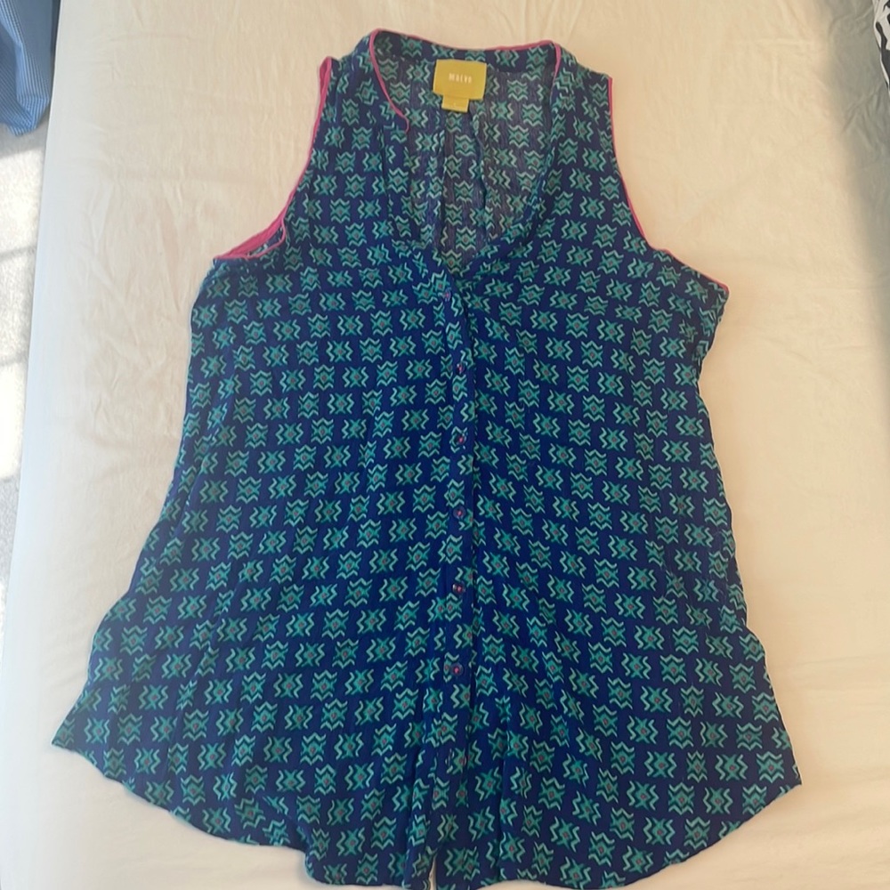 Maeve printed tunic